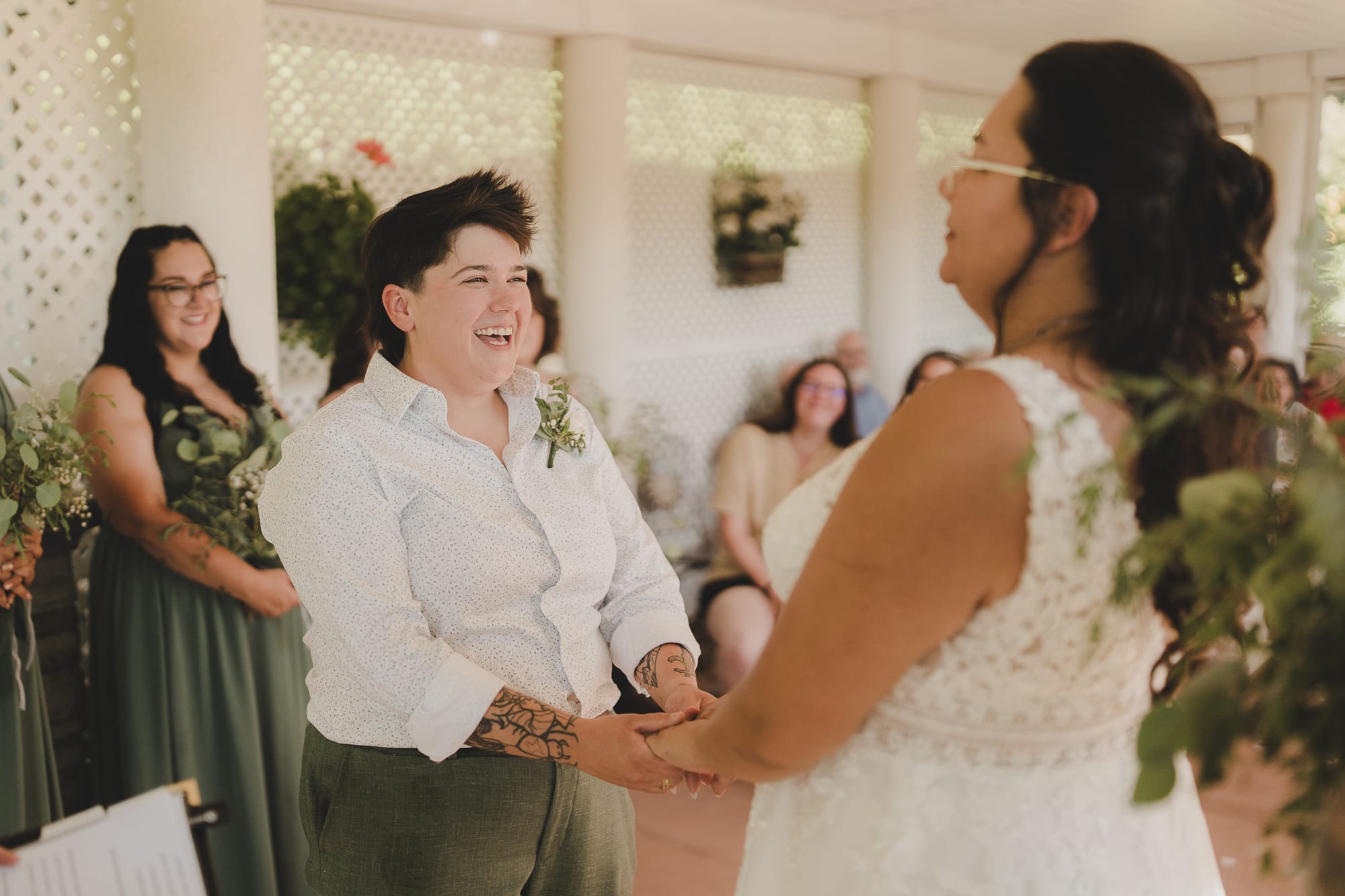Lakeside wedding in the North Okanagan near Vernon, BC